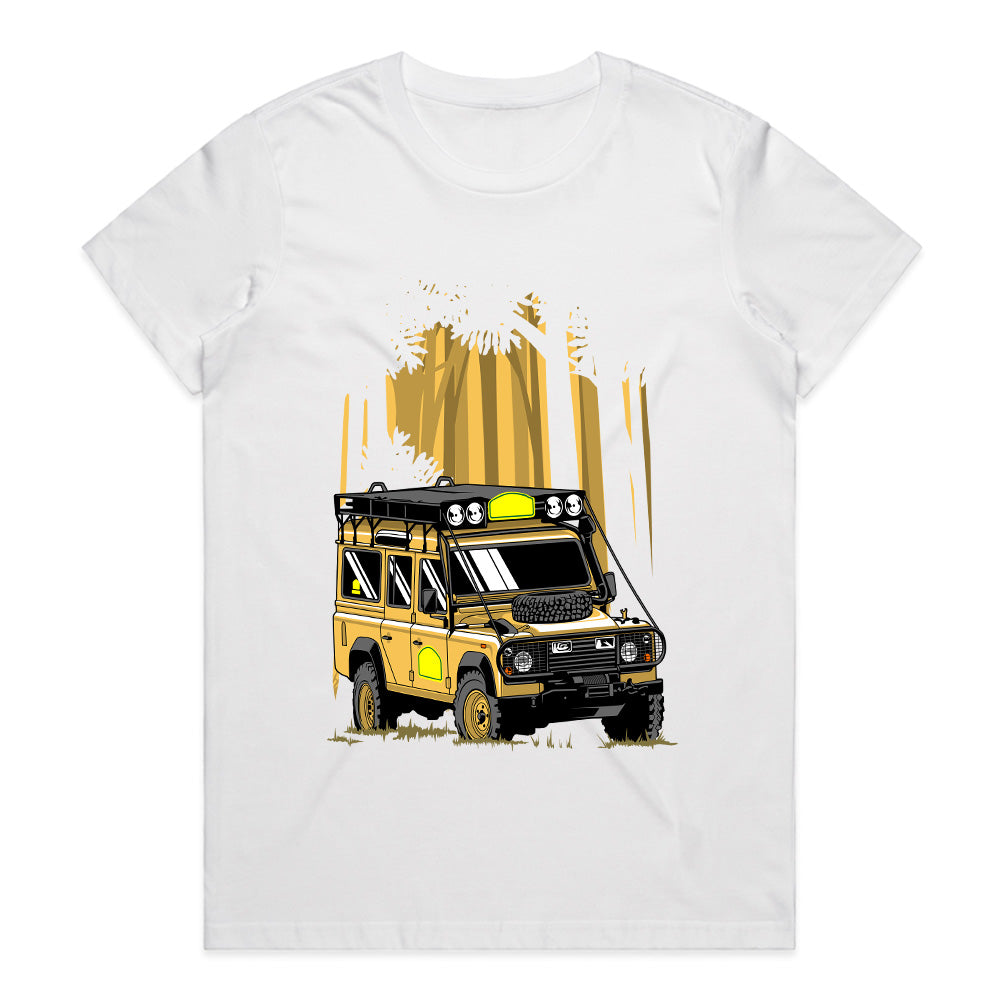 Off-Road Safari Adventure T-Shirt – Land Rover Defender Jungle Explorer Tee