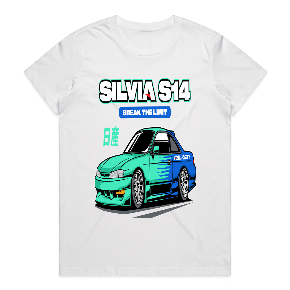 Silvia S14 Break The Limit T-Shirt – JDM Drift Icon Streetwear Tee