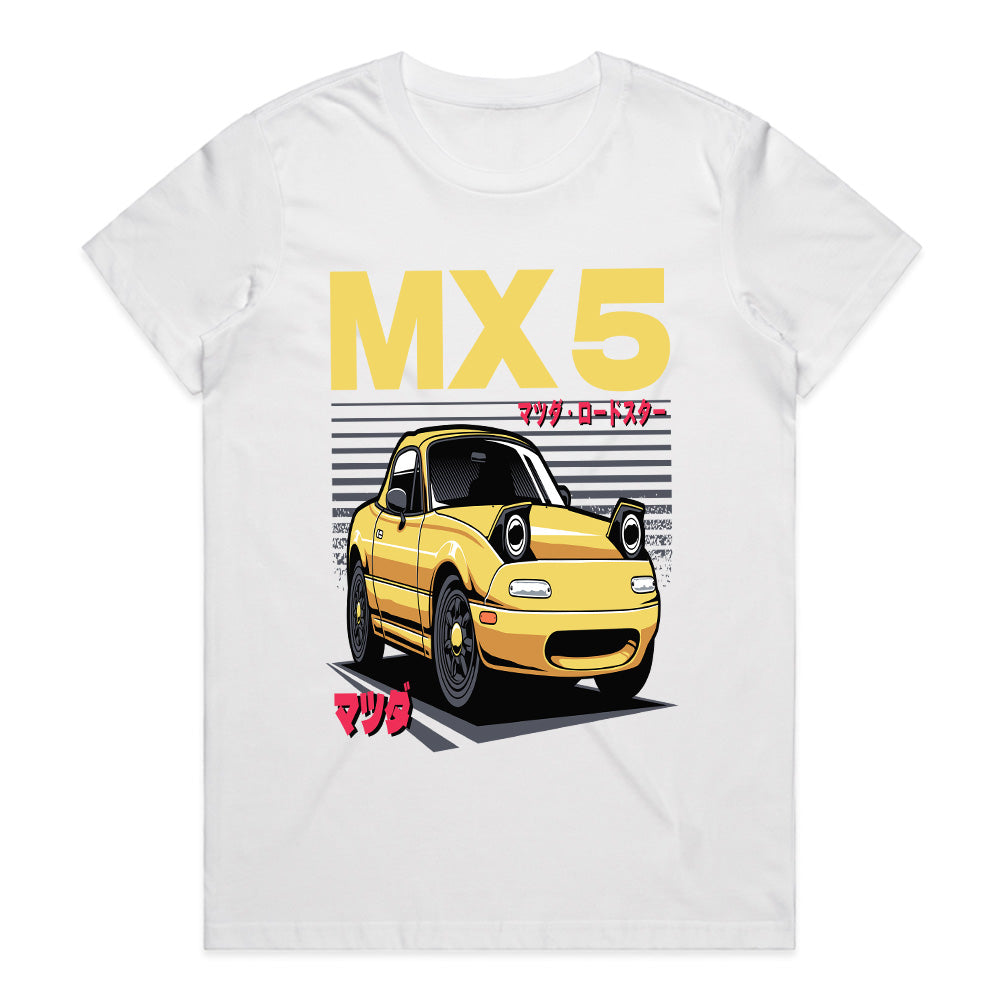 Yellow MX-5 JDM Legends T-Shirt