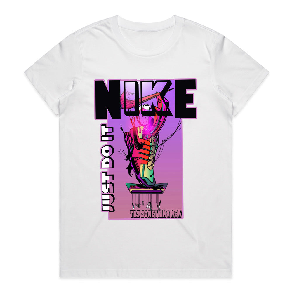 Just Do It: Neon Kicks Concept Tee
