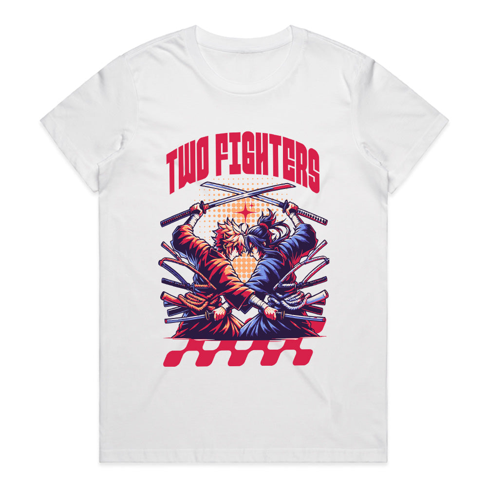 Samurai Duel: Two Fighters Tee