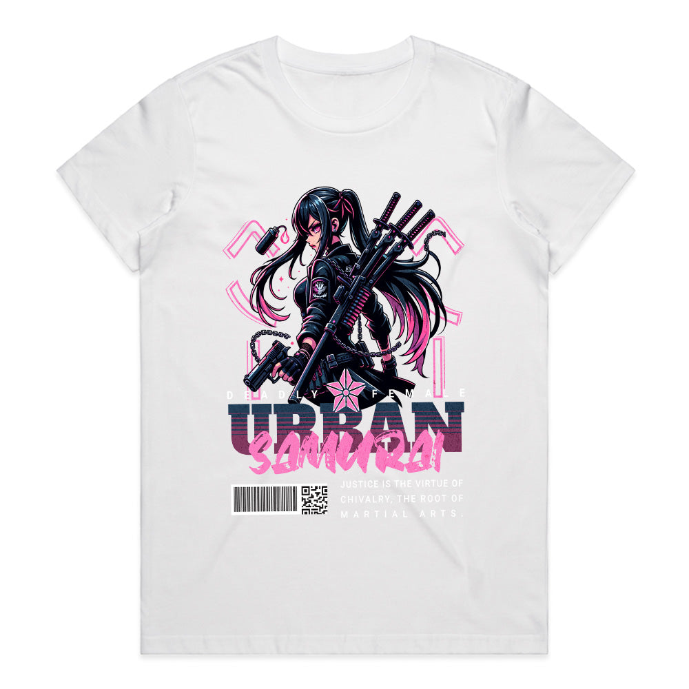 Urban Shadow: Deadly Female Samurai Tee