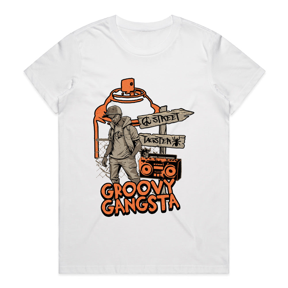 Groovy Gangsta: Urban Street Vibes Tee