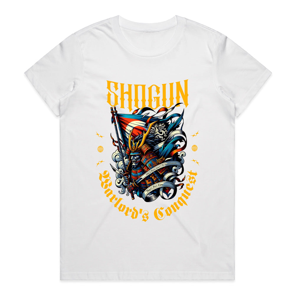 Shogun’s Fury: Warlord’s Conquest Samurai Tee