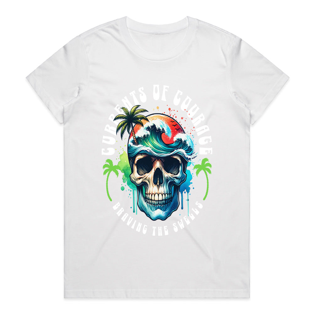Currents of Courage: Braving the Swells Tee