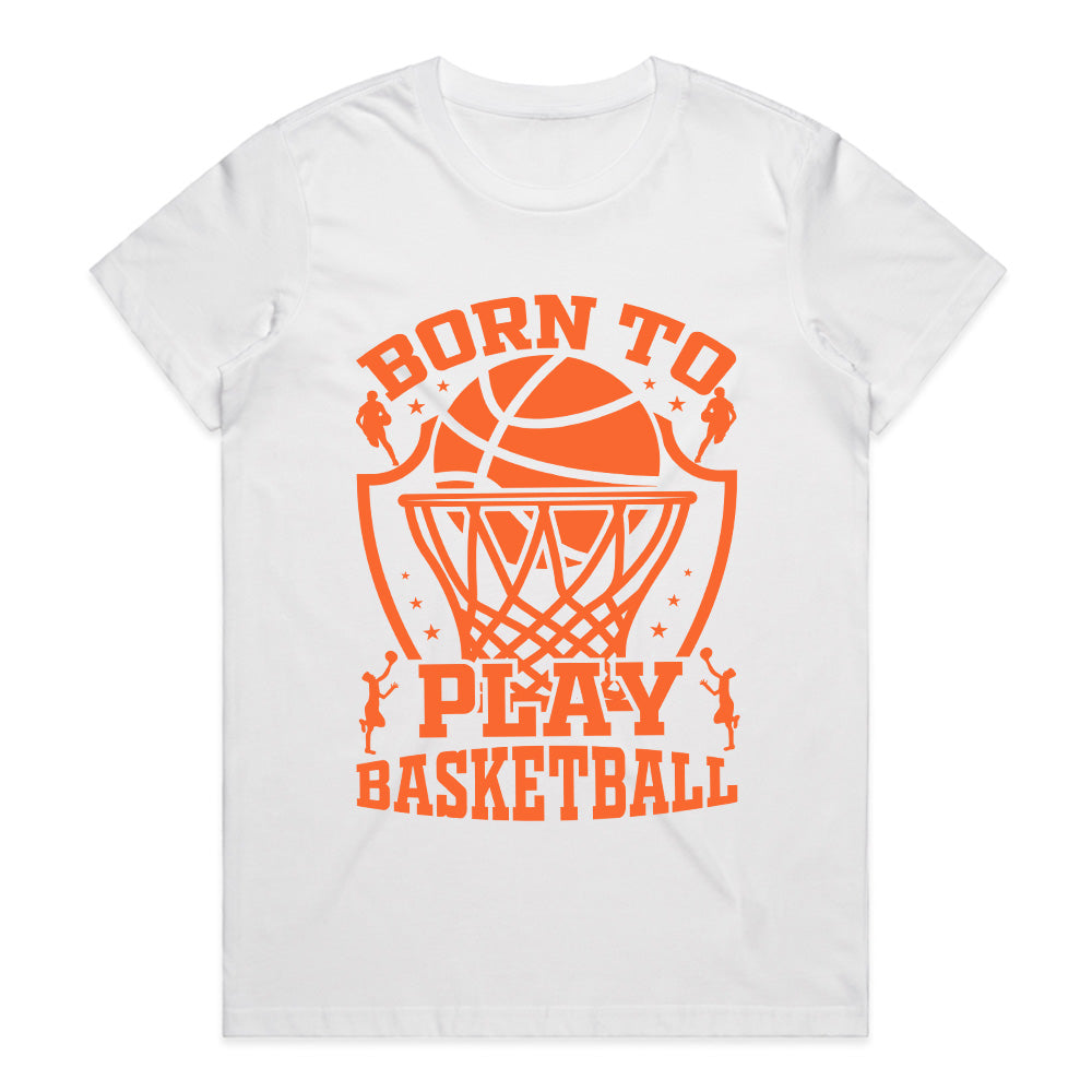 Hoop Destiny: Born to Play Basketball Tee