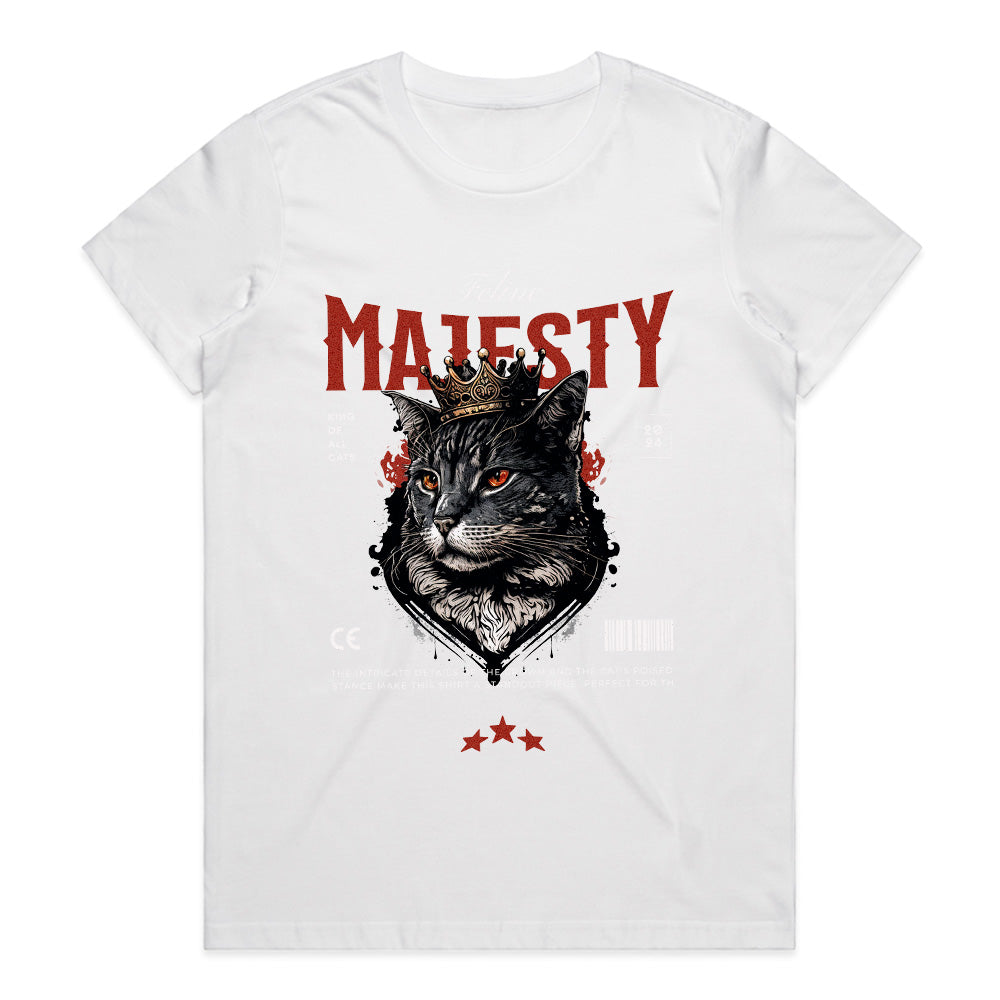 Feline Majesty: King of All Cats Tee