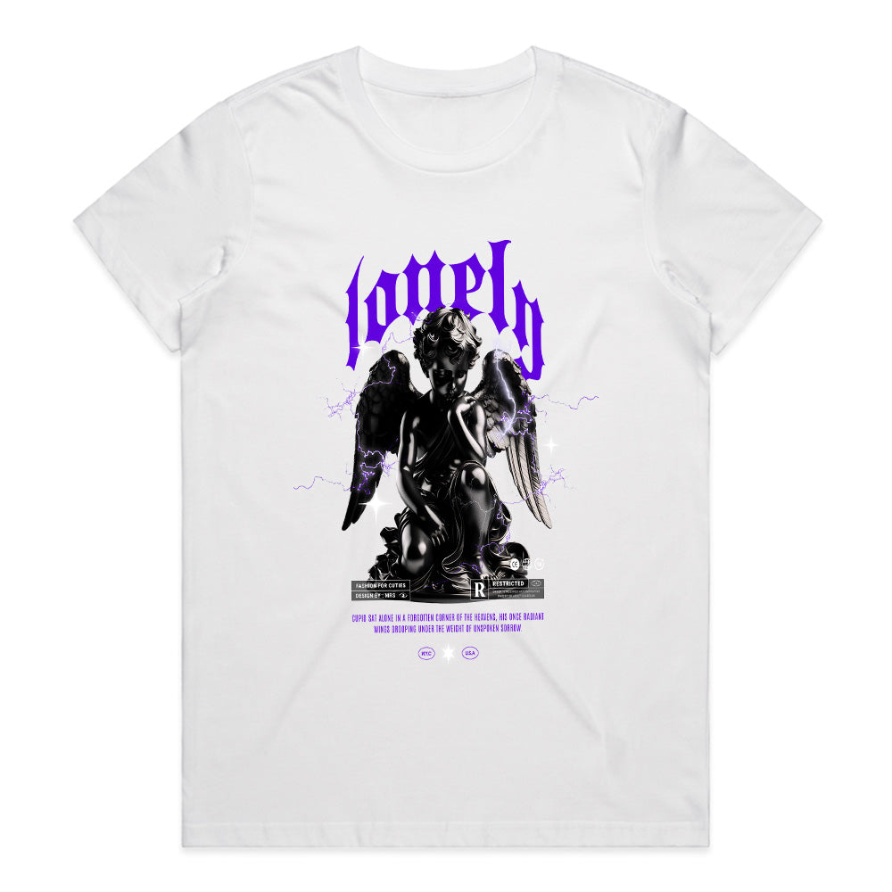 Lovely Darkness: Fallen Angel Streetwear Tee