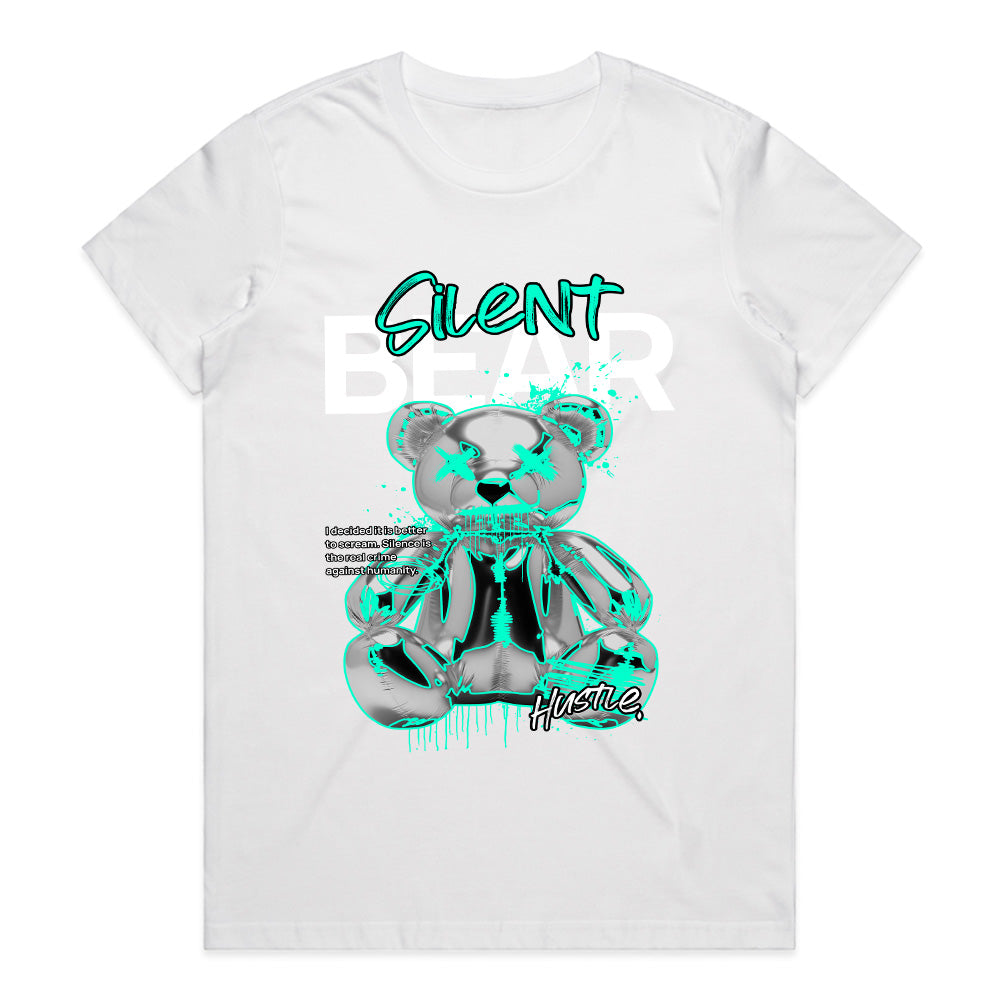 Silent Bear: Hustle in Silence Tee