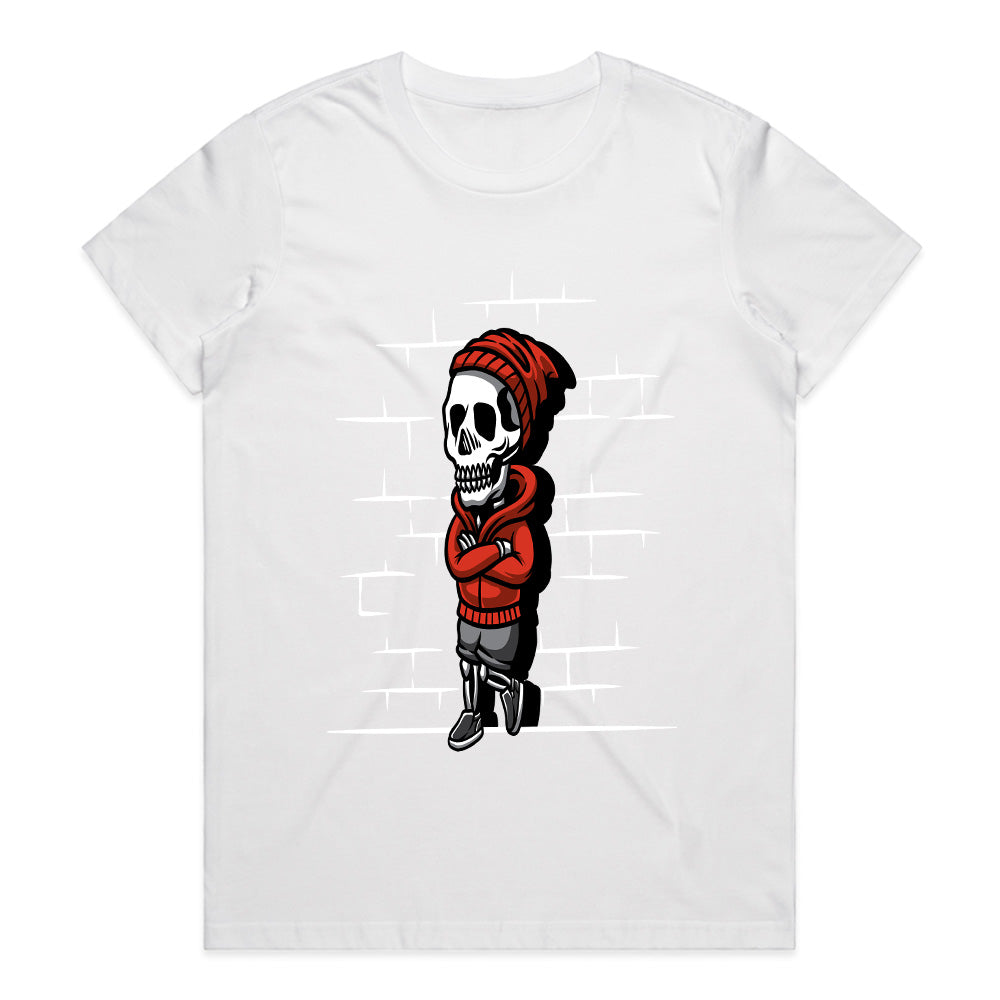 Street Bones: Urban Skeleton Vibe Tee