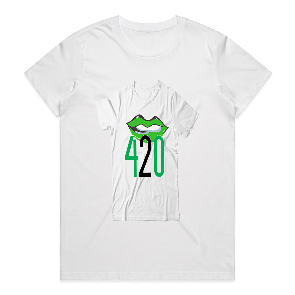 Green Lips: 420 Vibe Tee