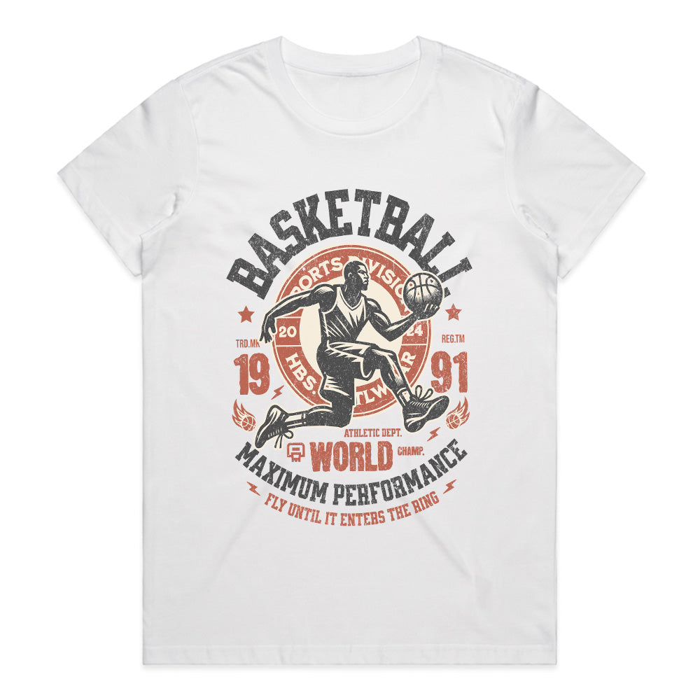 Vintage Slam: 1991 World Hoops Tee