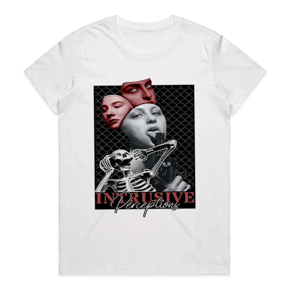 Distorted Realities: Intrusive Perceptions Tee