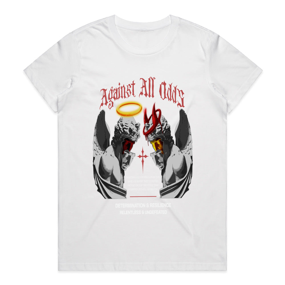Halo vs. Horns: Against All Odds Tee