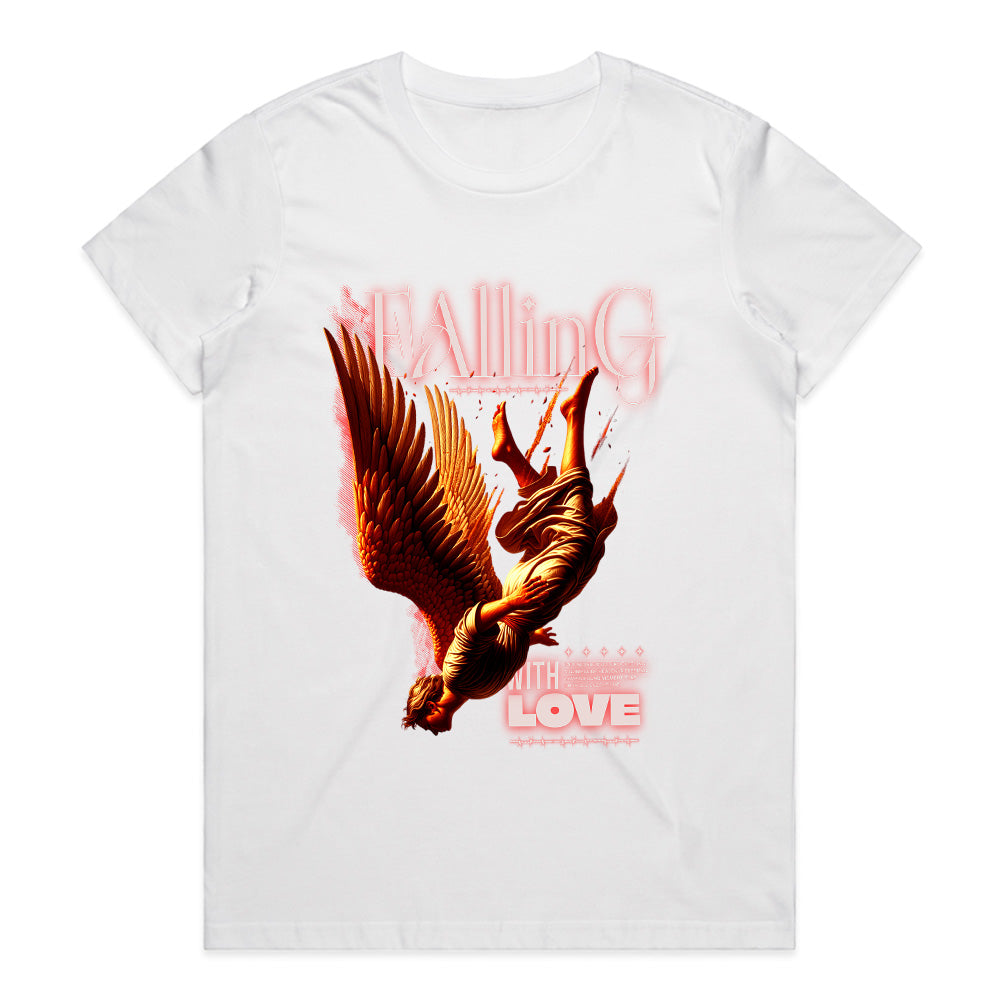 Falling With Love: Angel Descent Tee