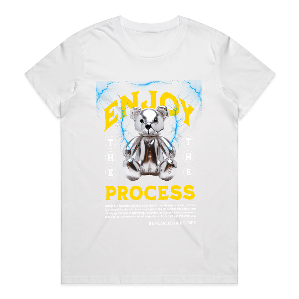 Metallic Bear: Enjoy The Process Tee