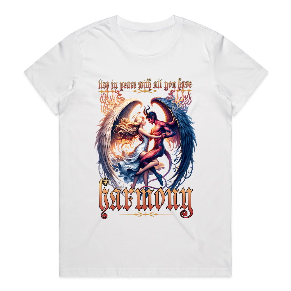 Divine Dance: Harmony of Light and Shadow Tee