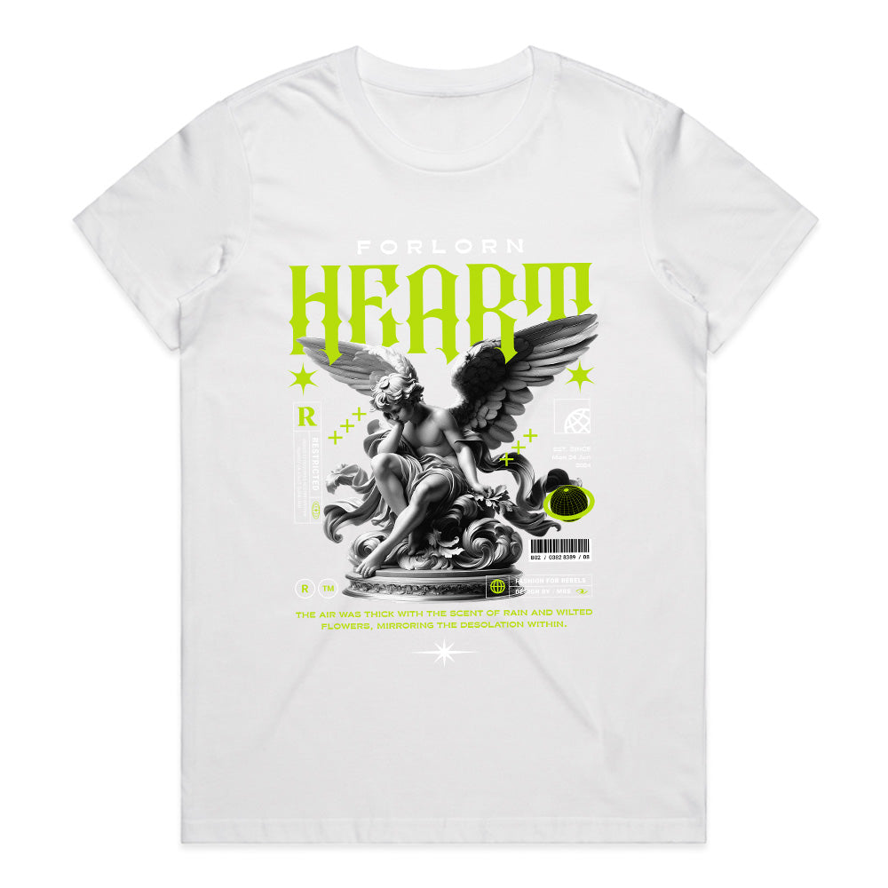 Neon Desolation: Forlorn Heart Angel Tee