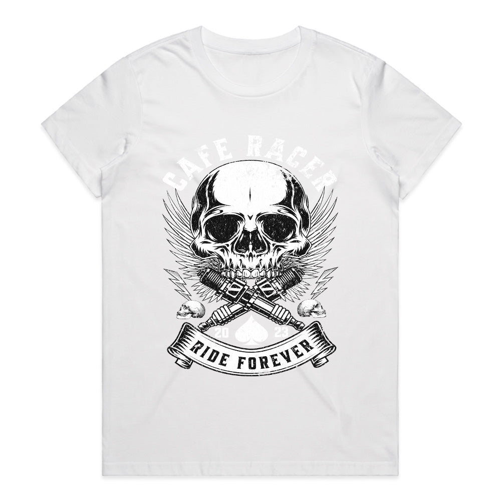 Ride Forever: Café Racer Skull Legacy