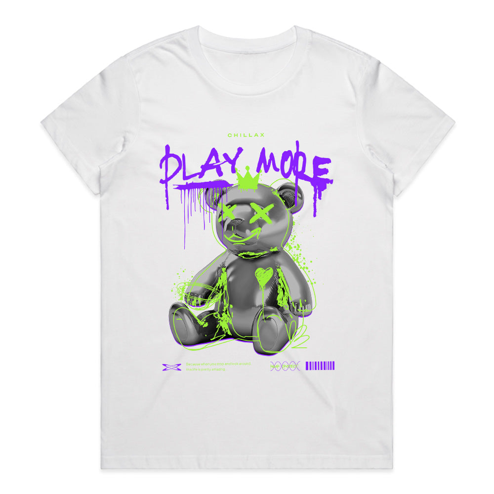 Play Mode - Graffiti Teddy Street Tee