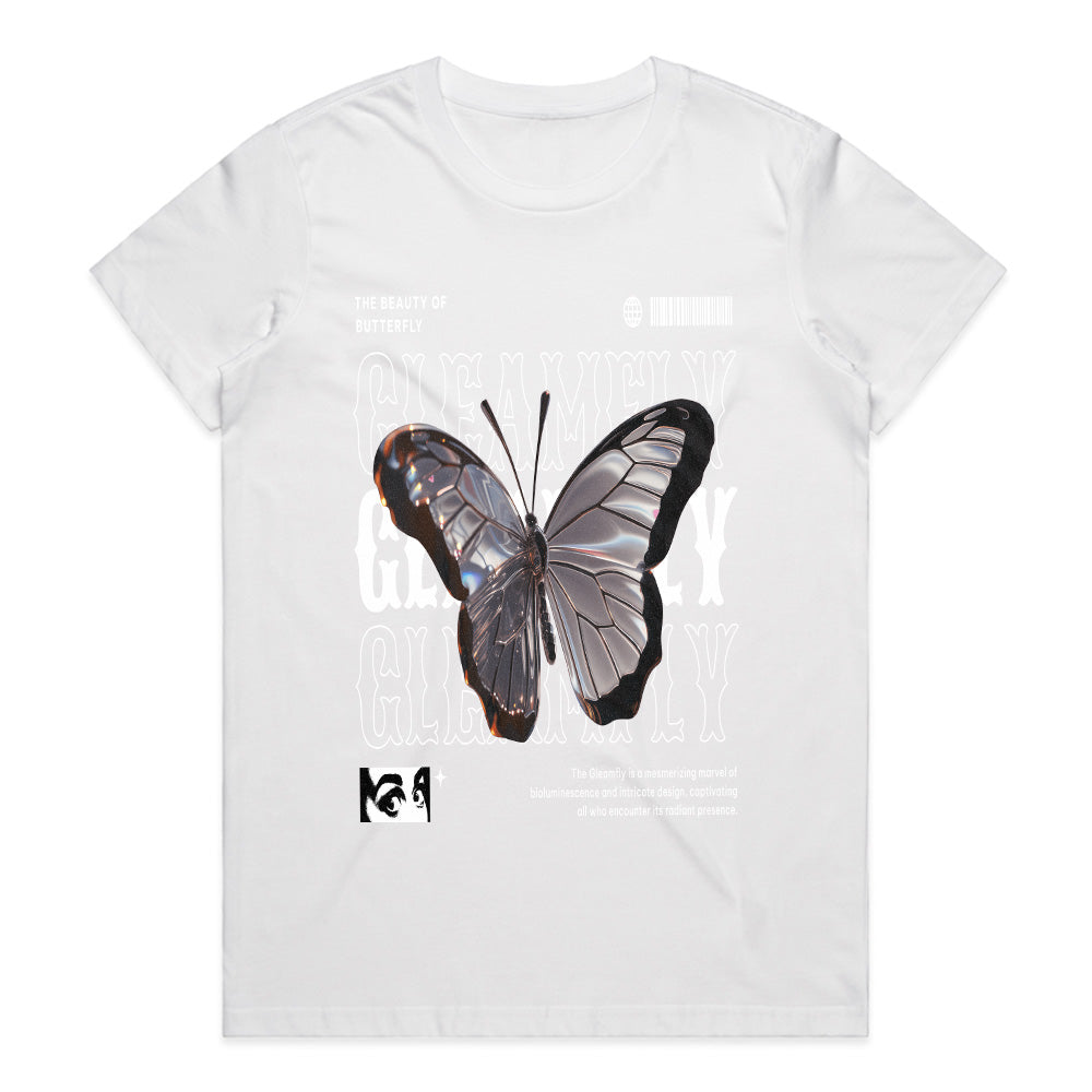 Gleamily - Radiant Butterfly Aesthetic Tee