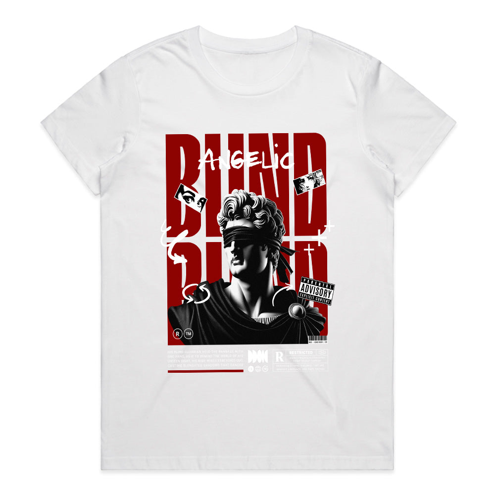 Angelic Blindfold: Urban Renaissance Tee