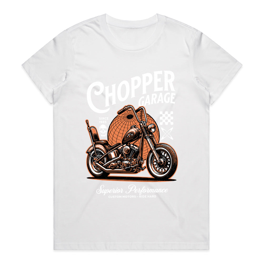 Chopper Garage: Ride Hard Edition Tee