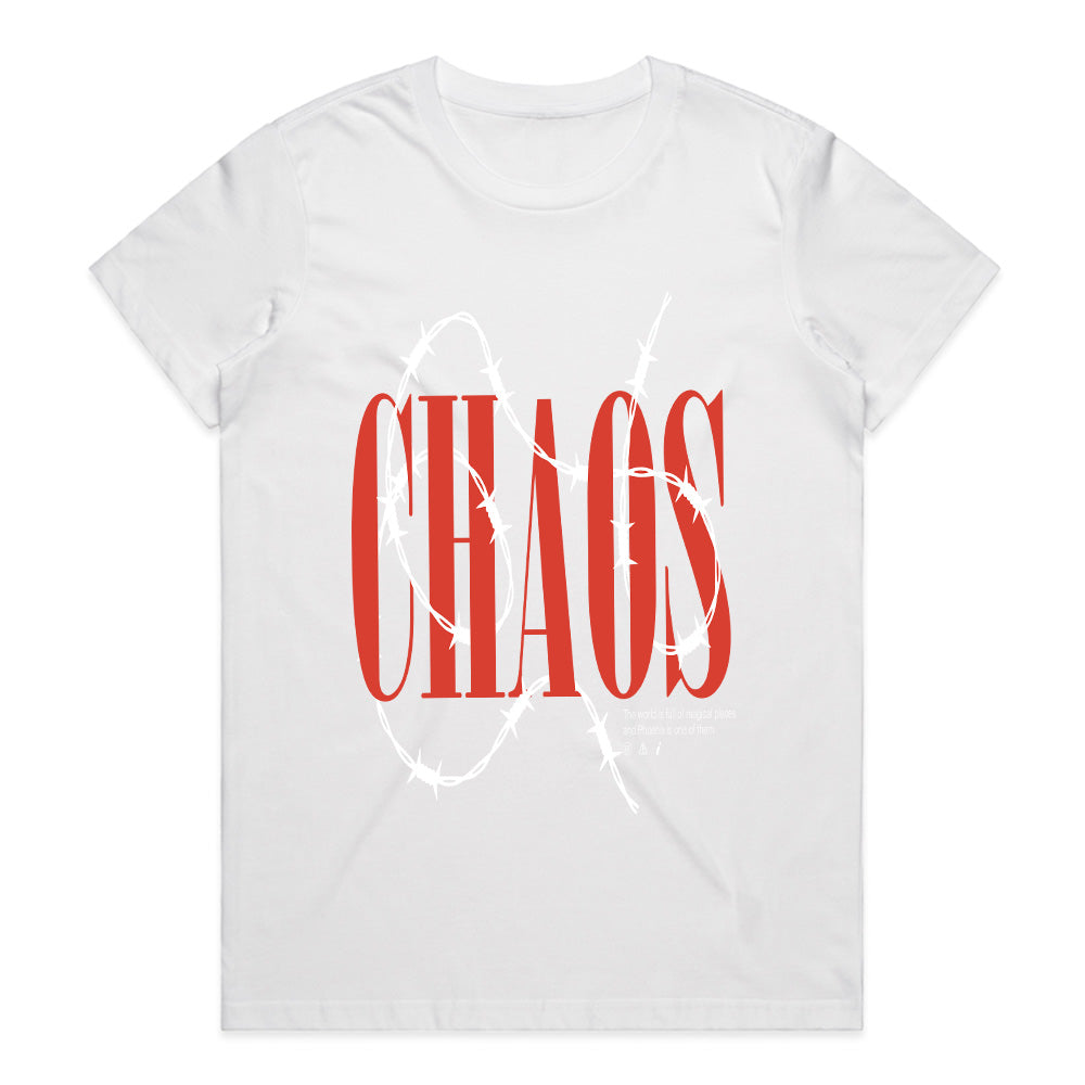 Barbed Chaos: Bound by Disorder