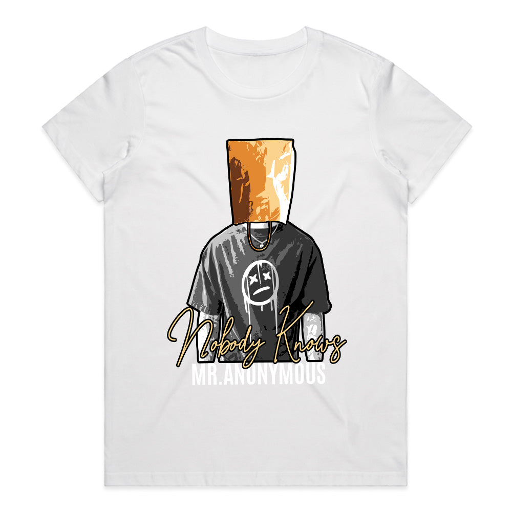Mr. Anonymous: The Nobody Knows Identity Tee