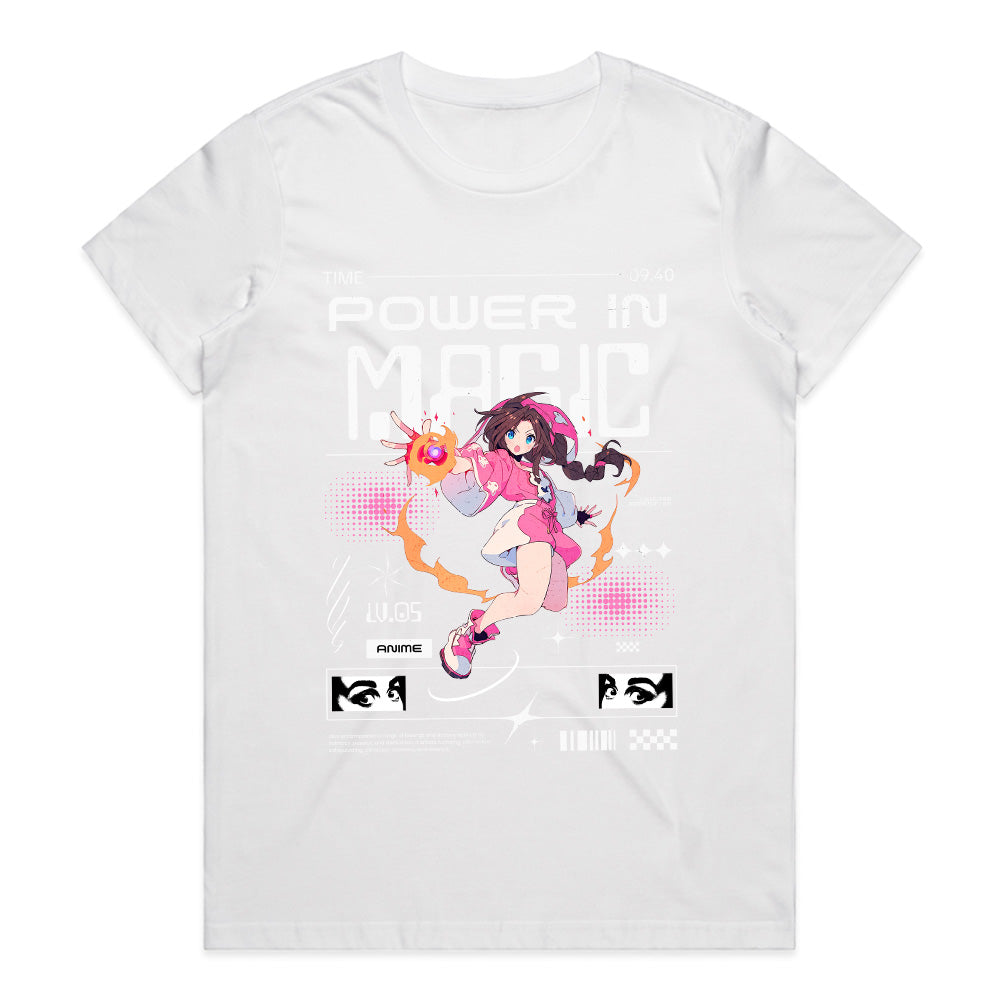 Arcane Pulse: Anime Magic Power Tee