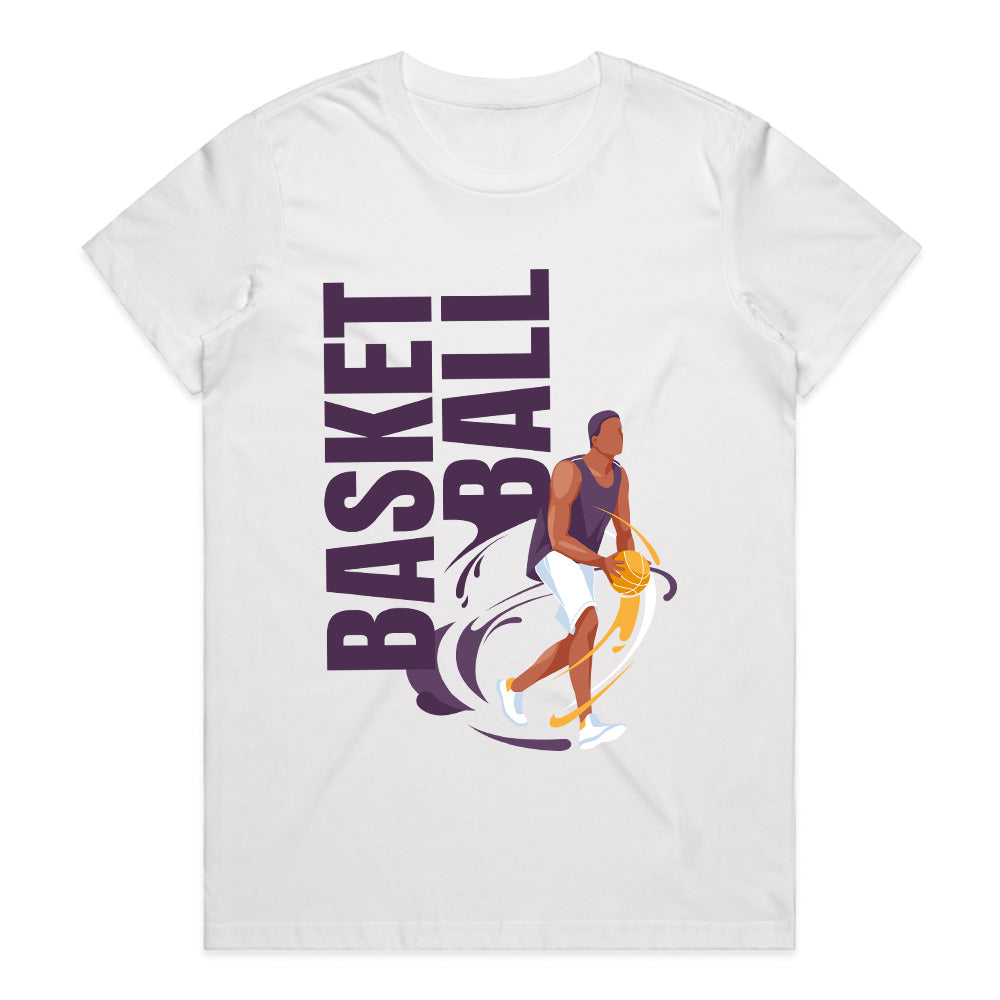 Court Vision Basketball Tee