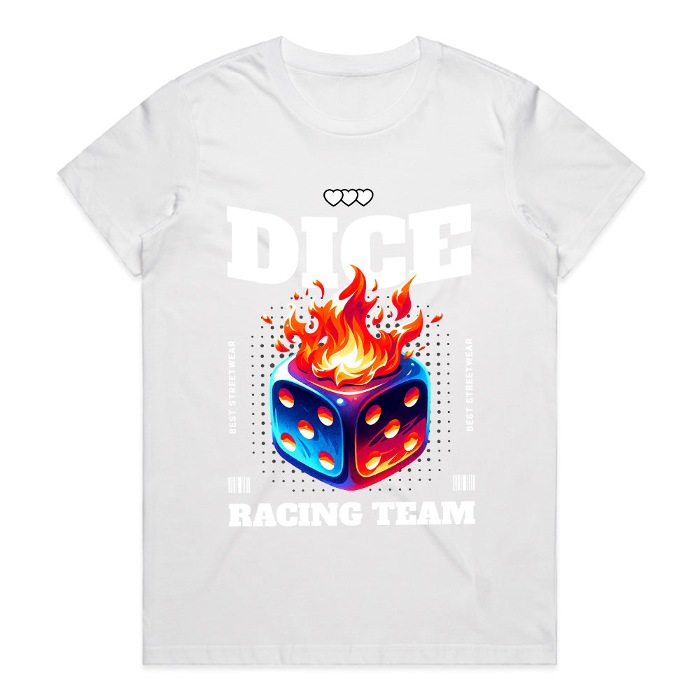 Blazing Dice: Street Racing Team Tee