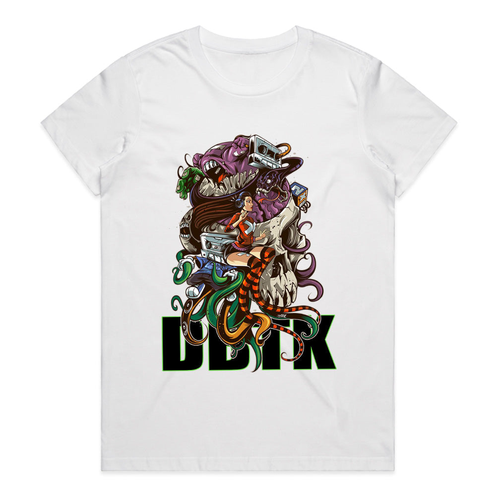 Neon Chaos: The Ultimate Mashup Tee