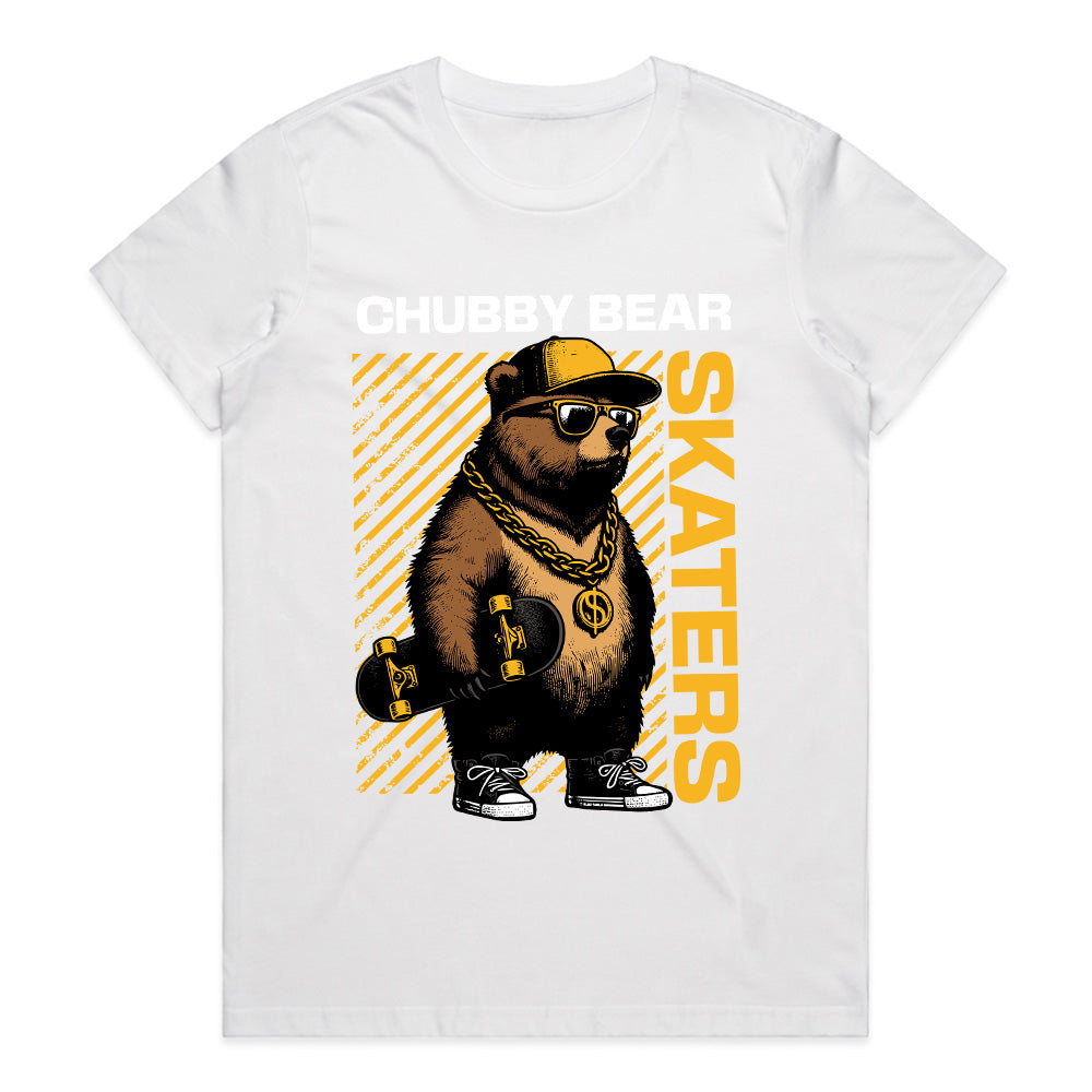 Streetwise Chubby Bear: Skater Swagger Tee