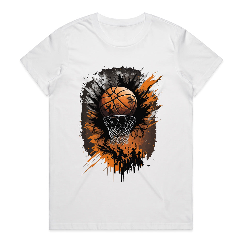 Hoop Inferno: Slam Dunk Streetball Tee