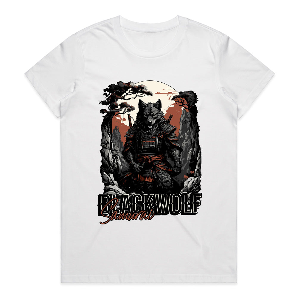Blackwolf Samurai Warrior Tee