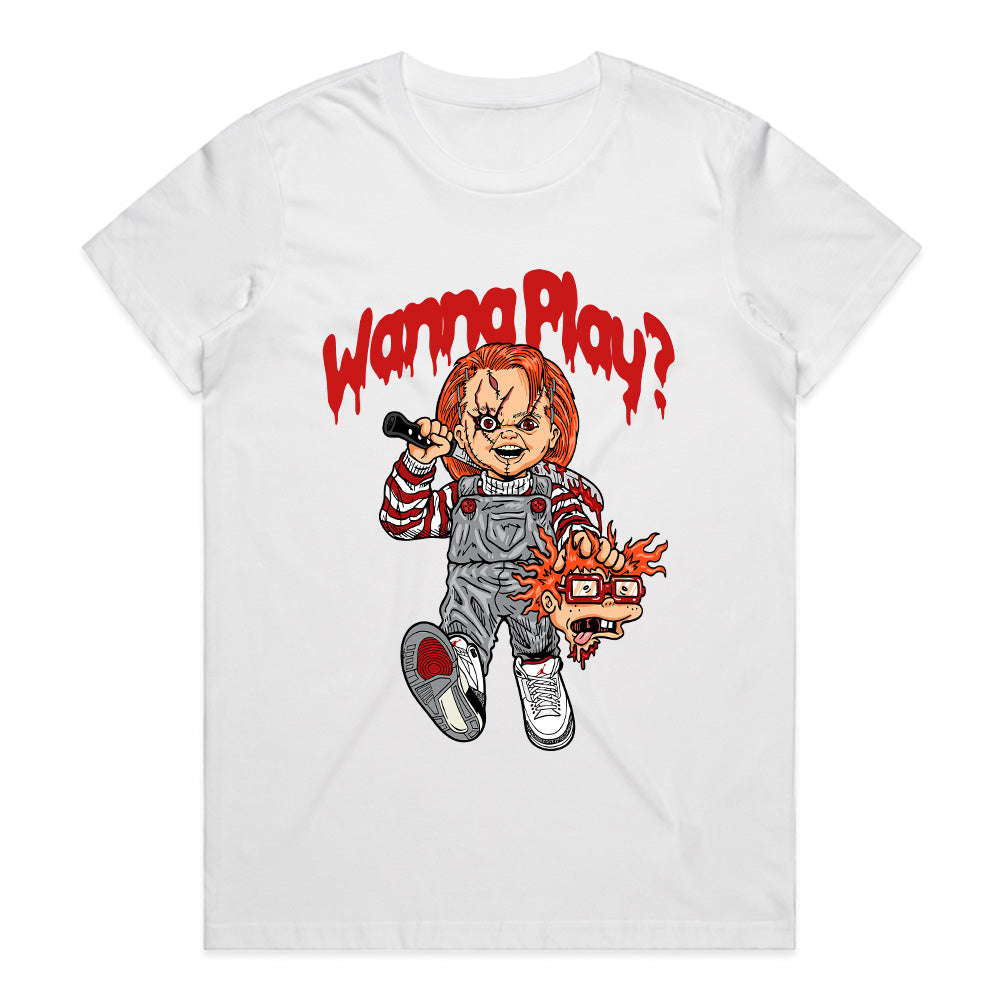 Wanna Play? Killer Doll Tee