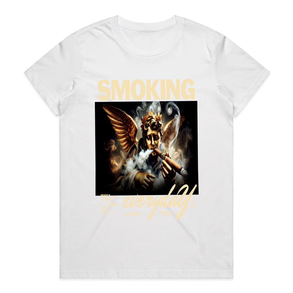 Heavenly Vice Smoking Angel Tee