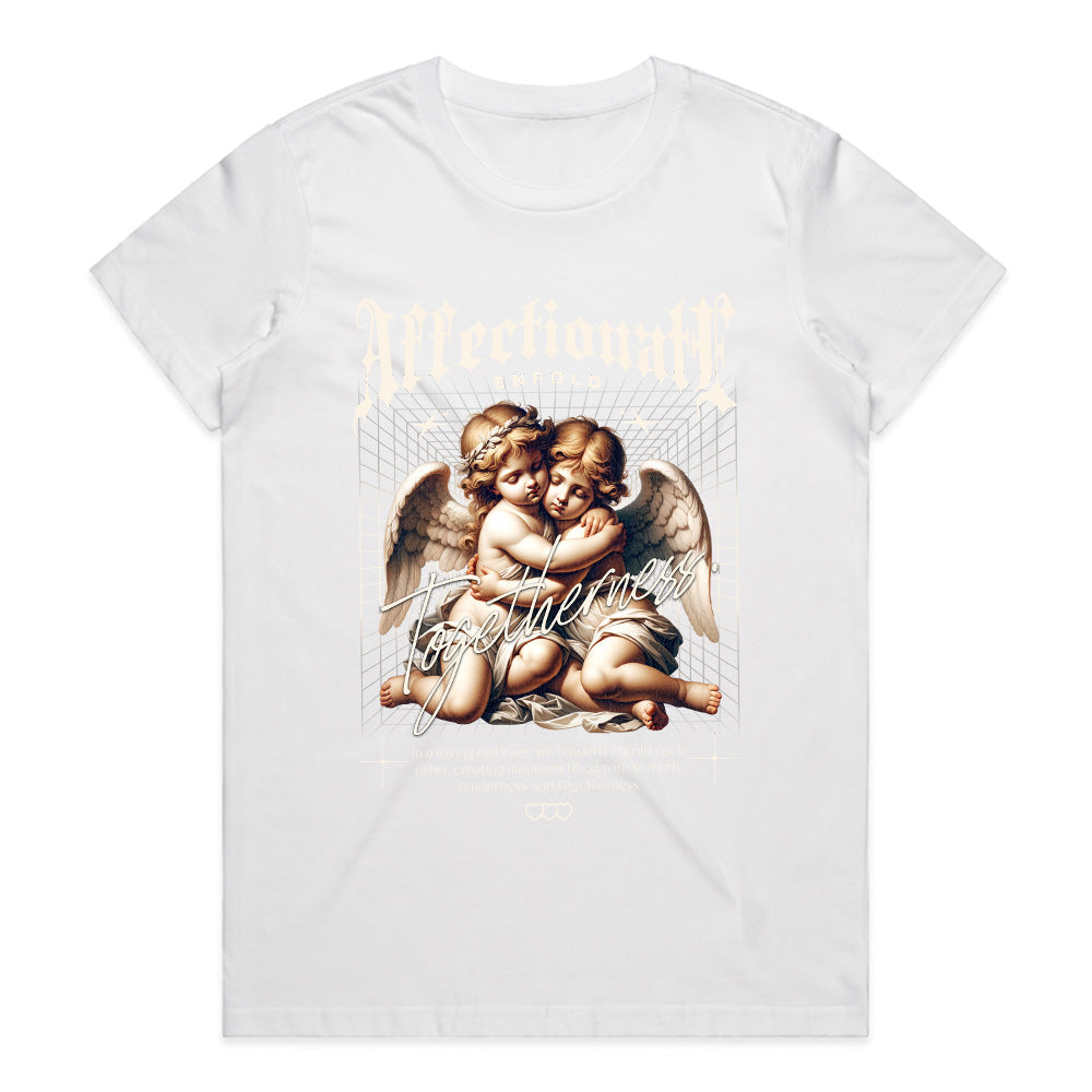 Affectionate Enfold: Togetherness Angels Tee