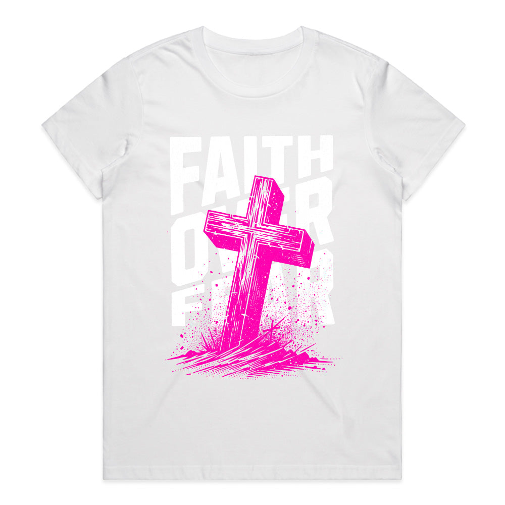 Bold Faith: Fearless Cross Statement Tee