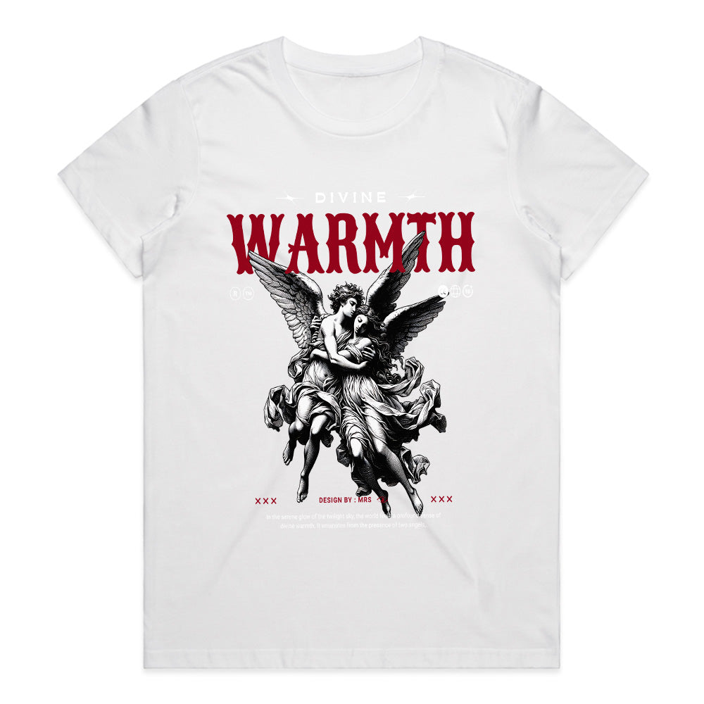 Divine Warmth: Angelic Embrace Graphic Tee
