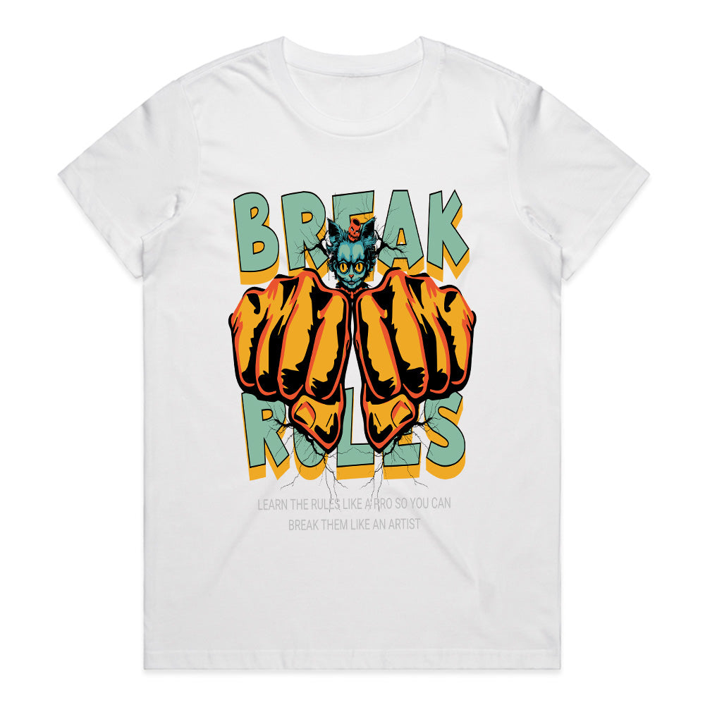 Rulebreaker’s Creed: Break the Rules Rebel Tee
