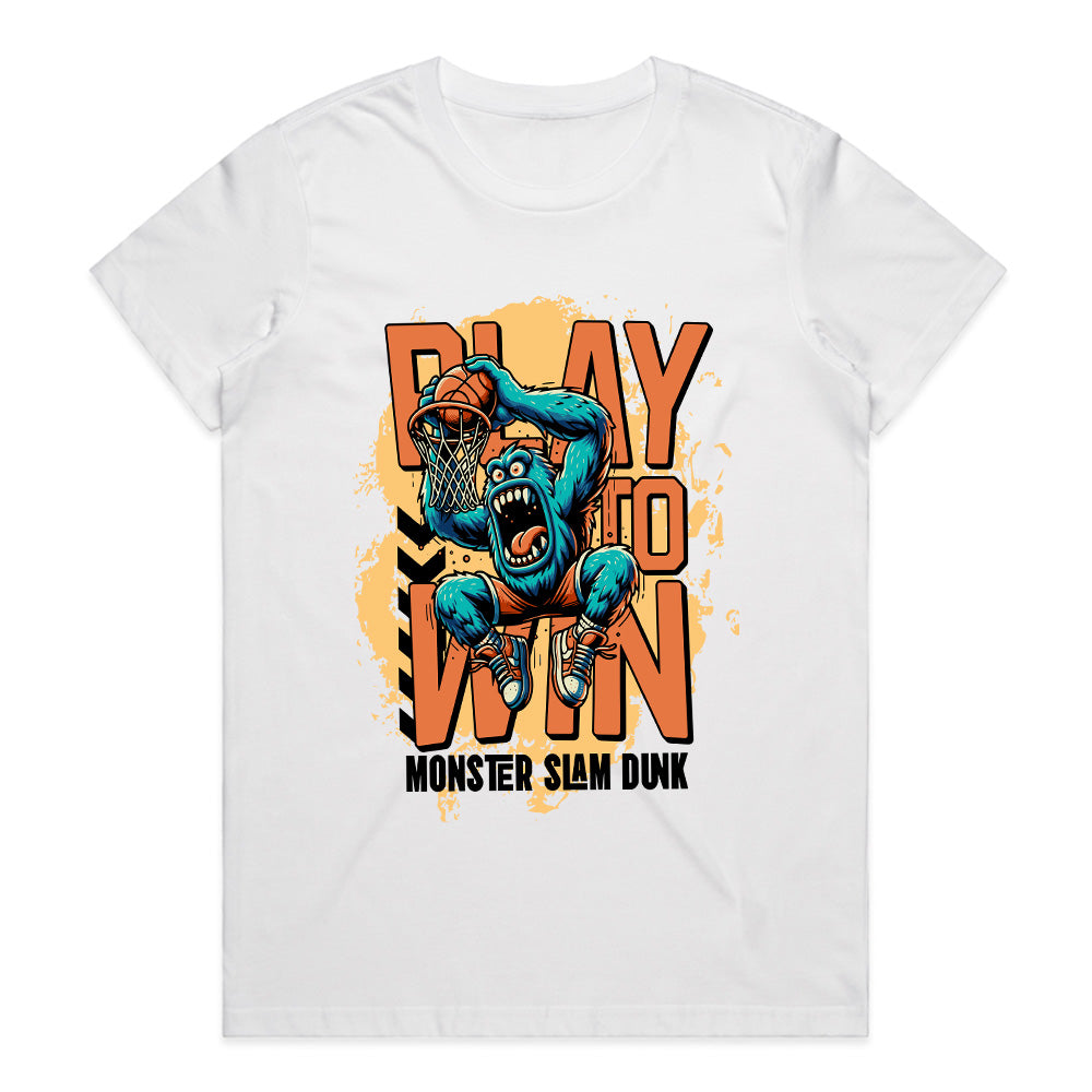 Beast Mode Dunk: Monster Play to Win Tee