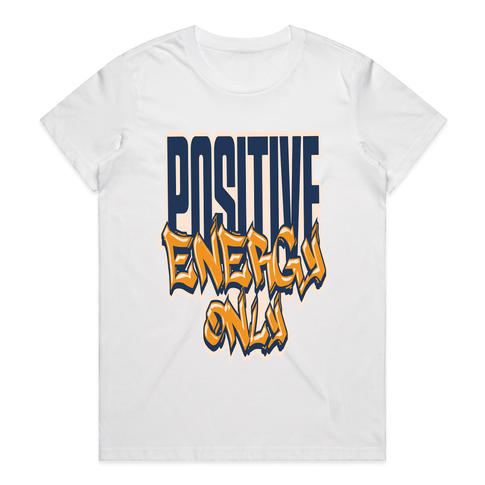 Urban Vibes: Positive Energy Only Graffiti Tee