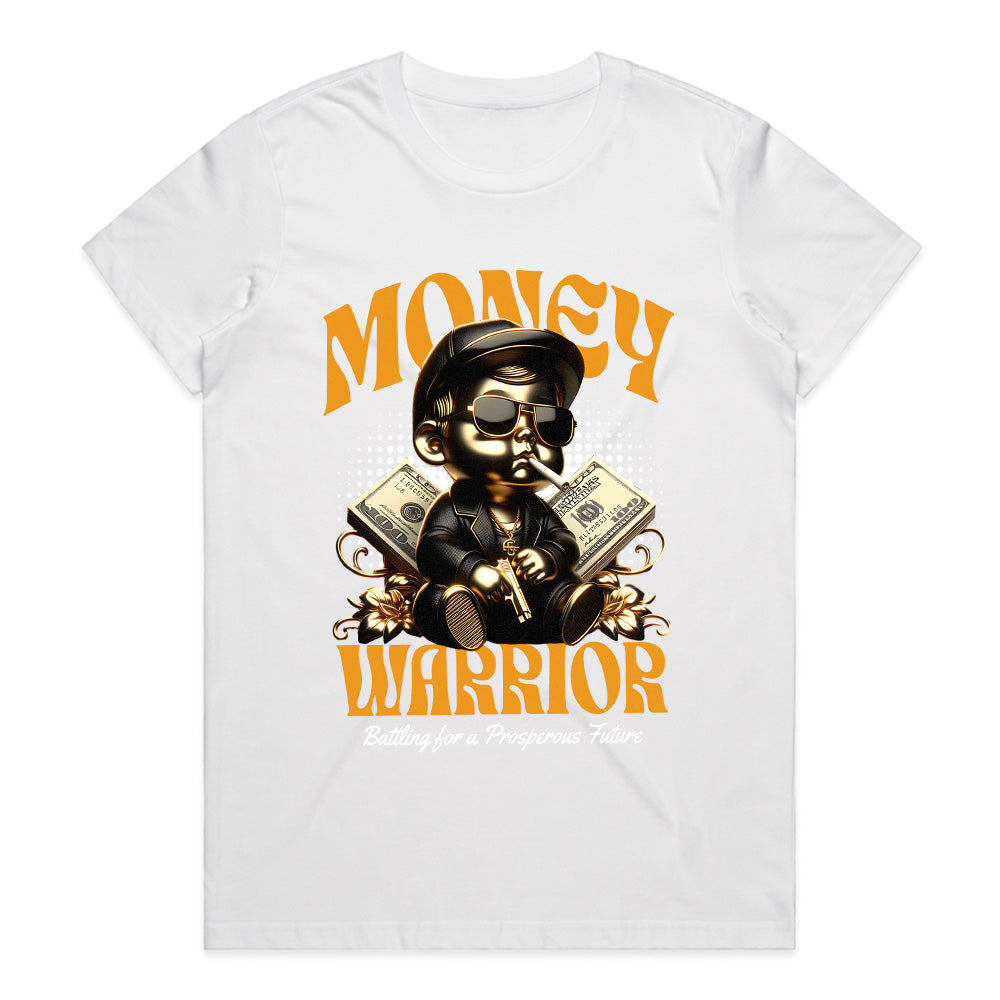 Cash Command: Money Warrior Hustle Tee