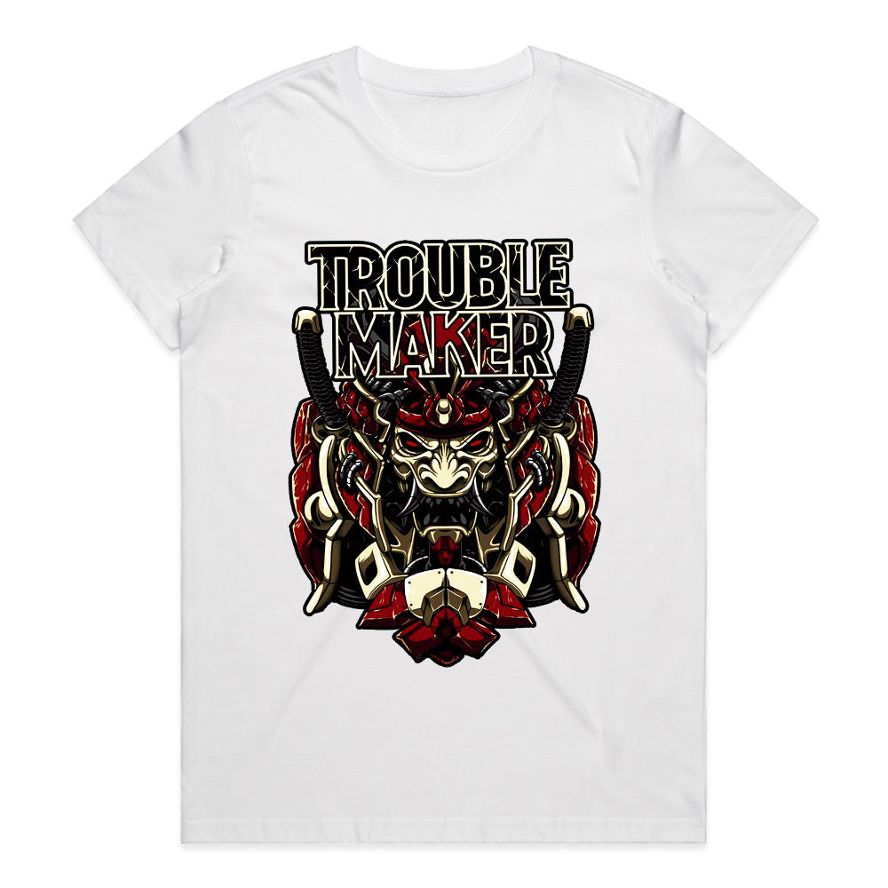 Samurai Rebel: Troublemaker Oni Mask Tee