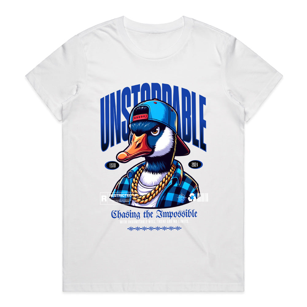 Unstoppable Hustle Duck Tee