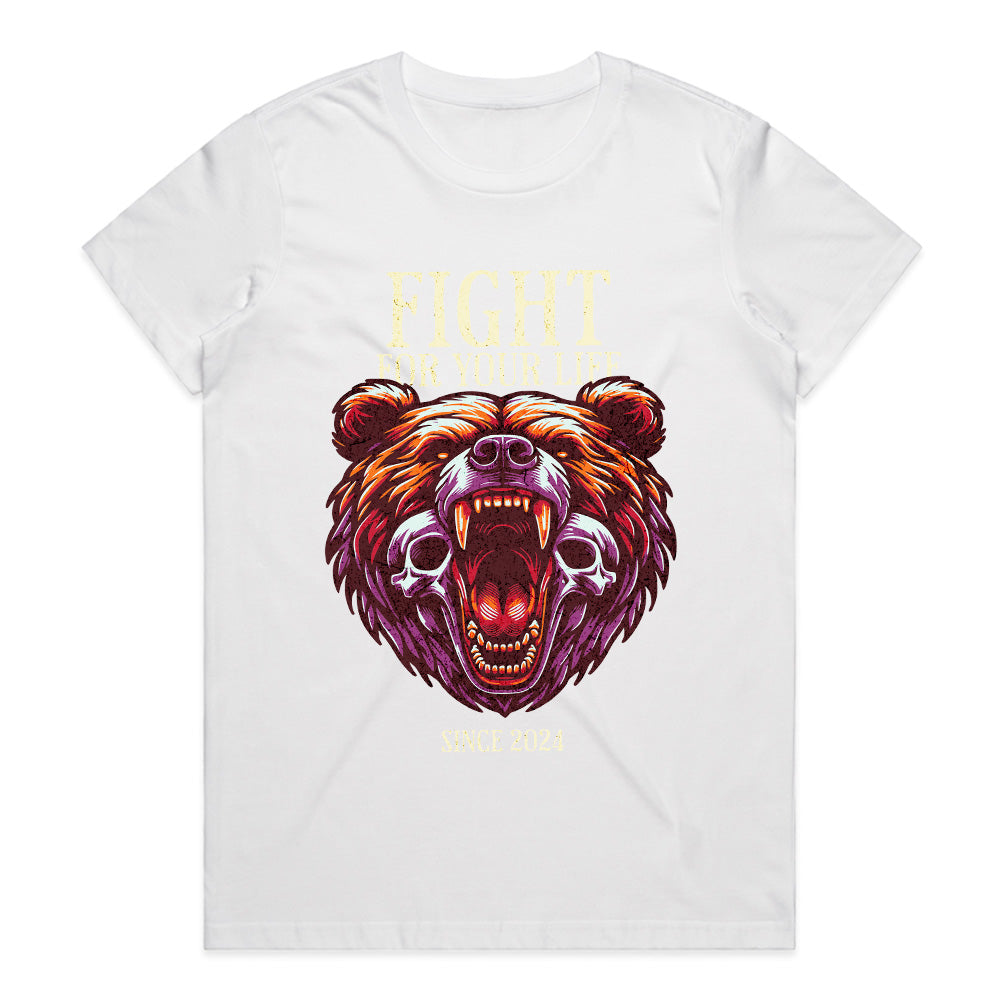 Savage Roar: Fight for Your Life Bear Tee