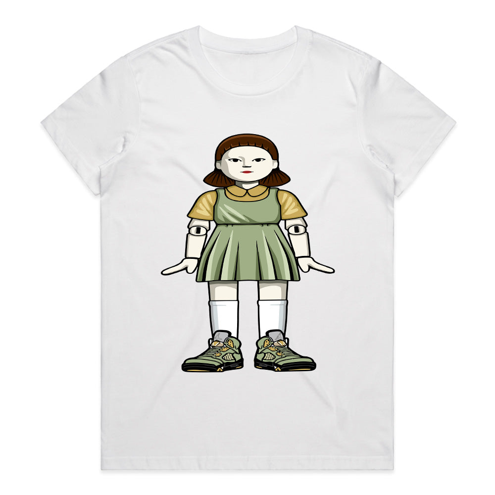 Sneaker Doll: Red Light Rebel Tee