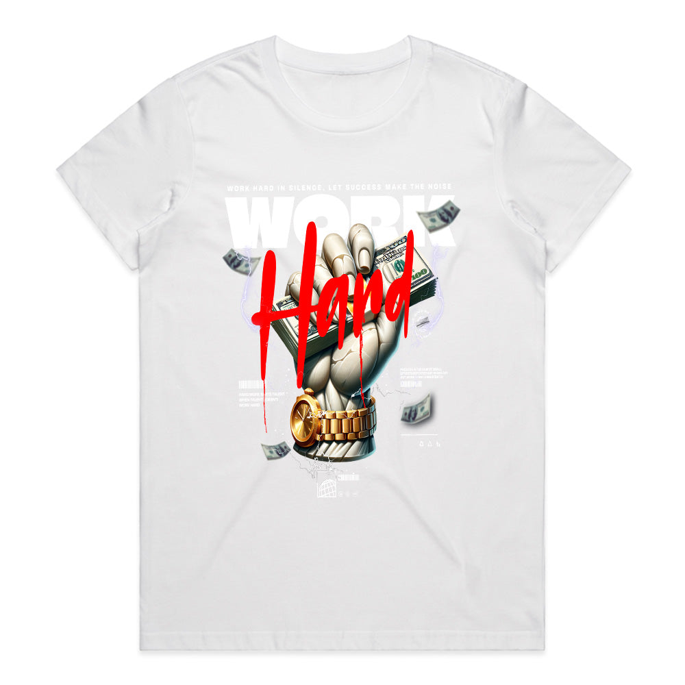 Silent Hustler: Work Hard Tee